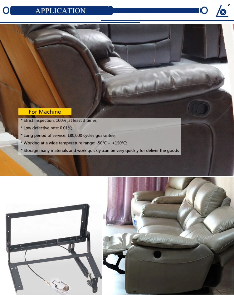 Adjustable Locking Gas Cylinder Support Spring for Bus Seat