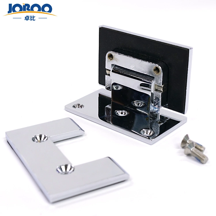 Guangdong Factory Price Frameless Square Cut out Glass Hinge Offset Backplate