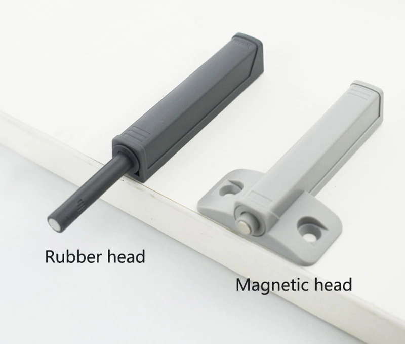 Magnetic Latch Push to Open Door System Plastic Buffer Cabinet Door Soft Close Damper for Cabinet Rebound Device