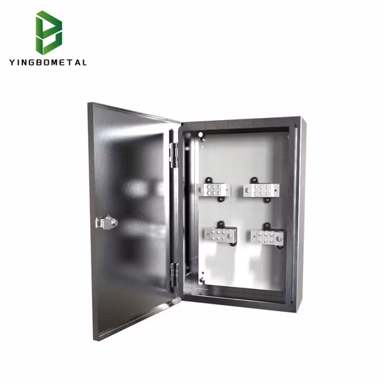 Clôture électronique en aluminium faite sur commande de boîtier de batterie de fabrication de tôle