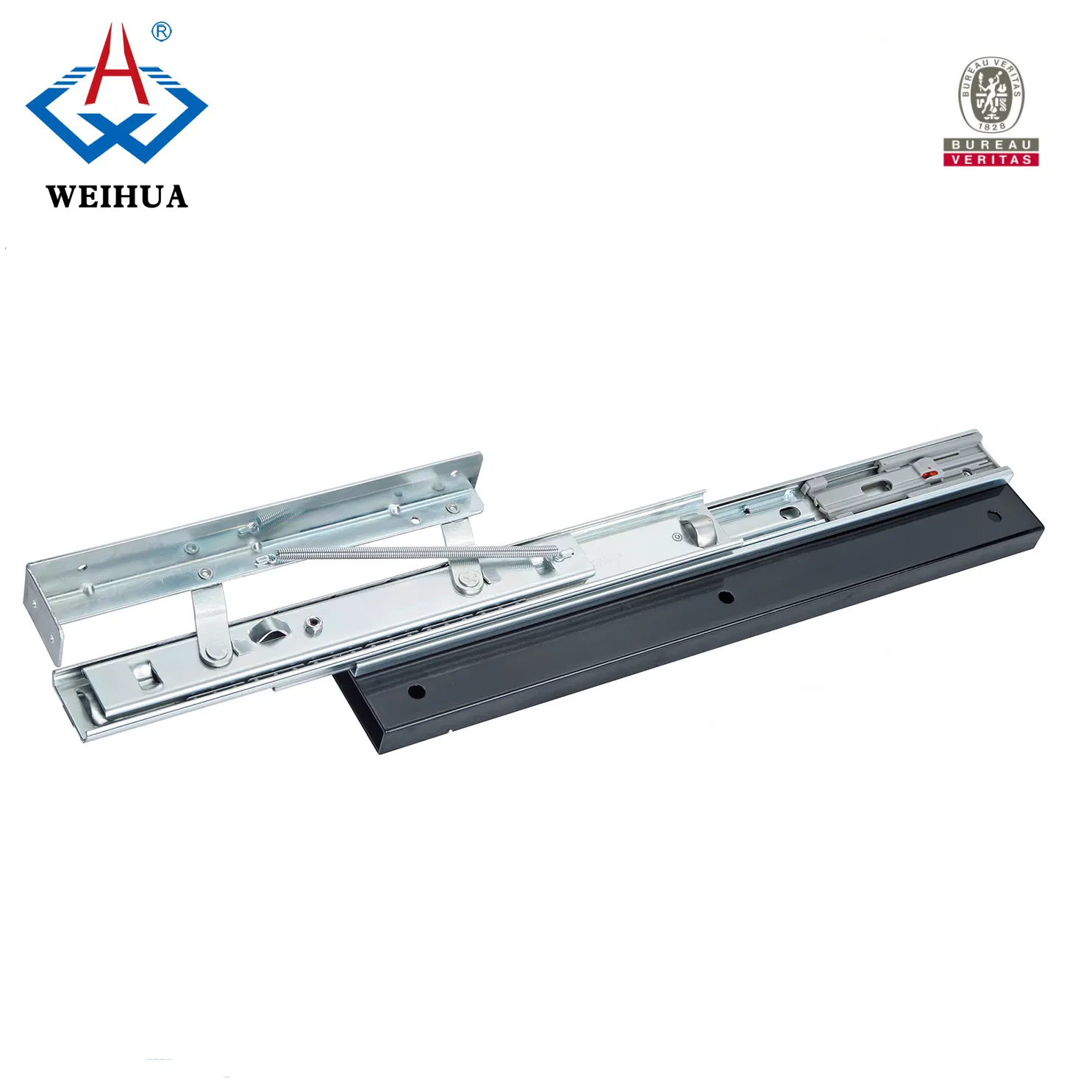 Glissière de Table à manger élévatrice d'armoire avec glissière de tiroir souple à trois volets de 20 pouces