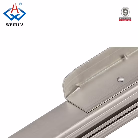 glissière résistante de table à manger de matériel de meubles de chargement de Storng de 48mm